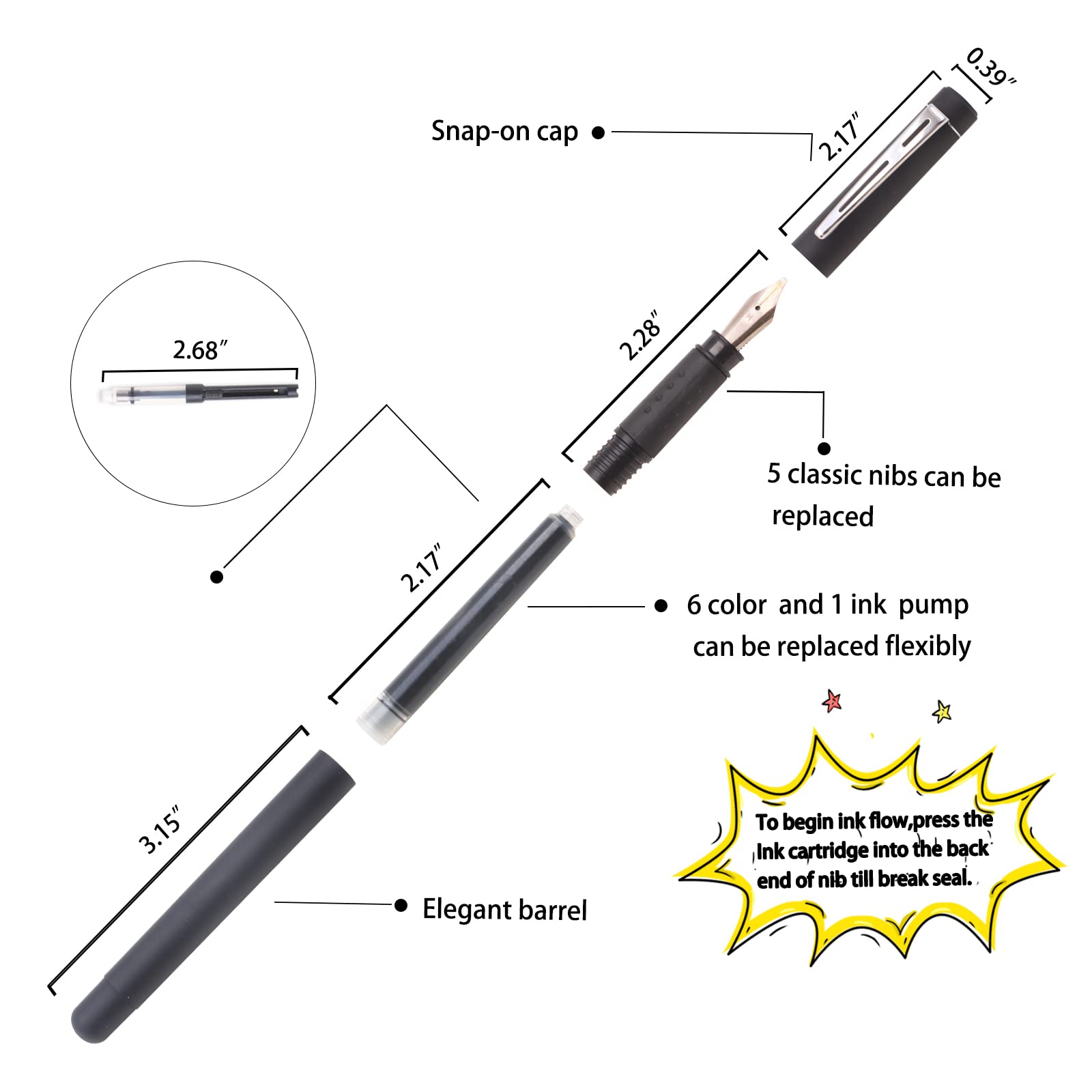 Calligraphy Pen Set