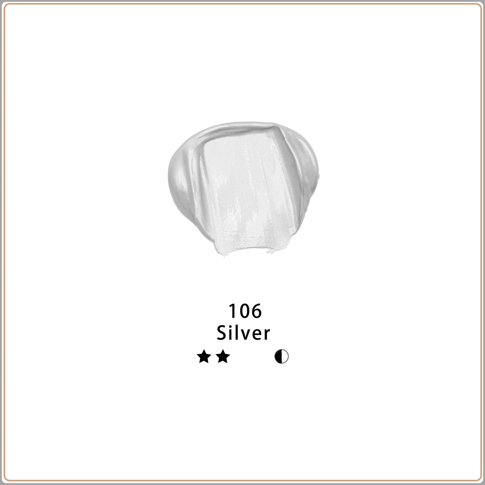 Titanium White Acrylic Paint Tube (120ml / 4.05oz)