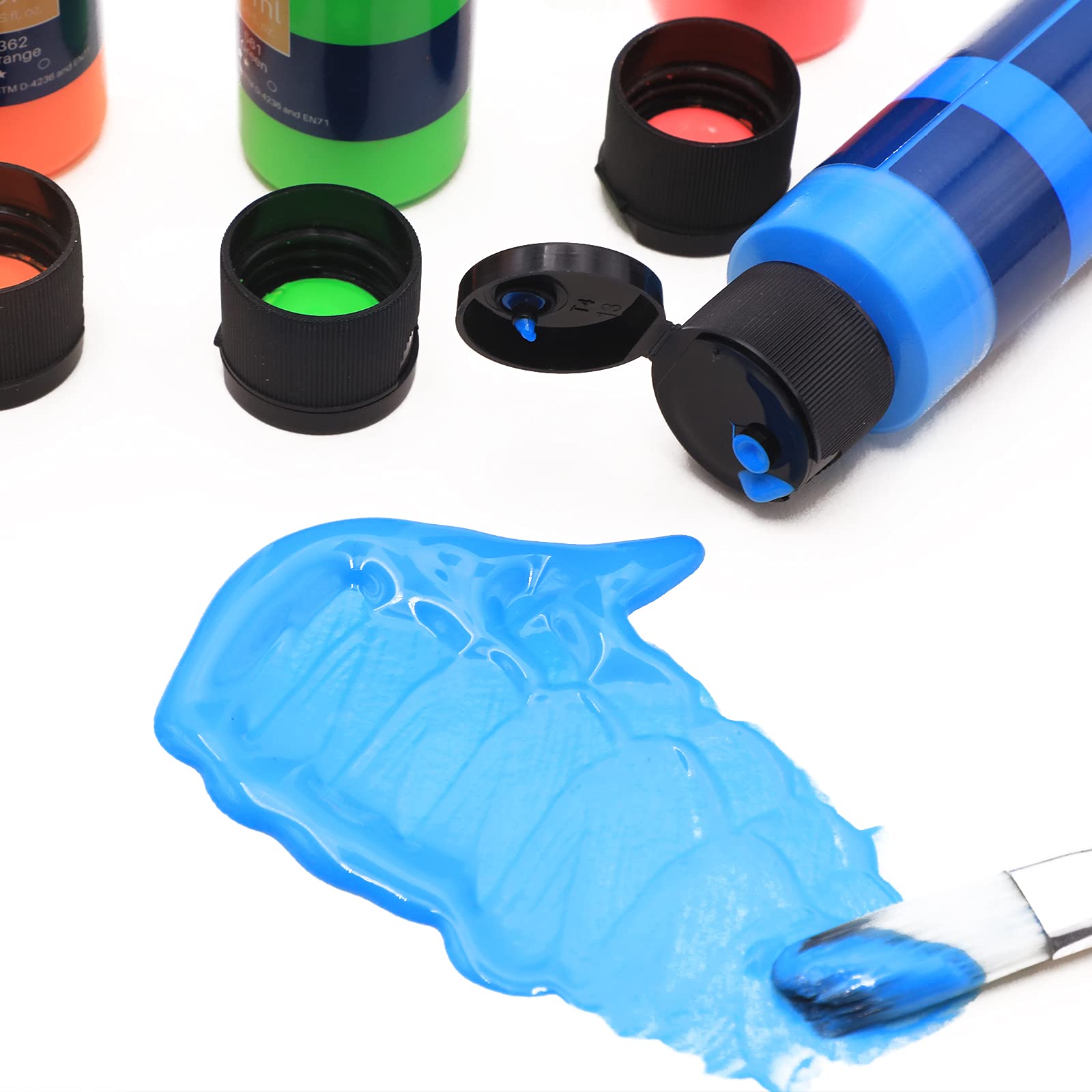 Acrylic Paint 0.7oz Neon Set #Color_Blue