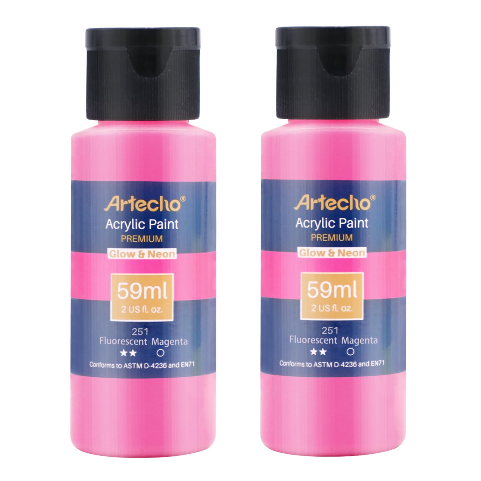 Acrylic Paint 0.7oz Neon Set #Color_Magenta