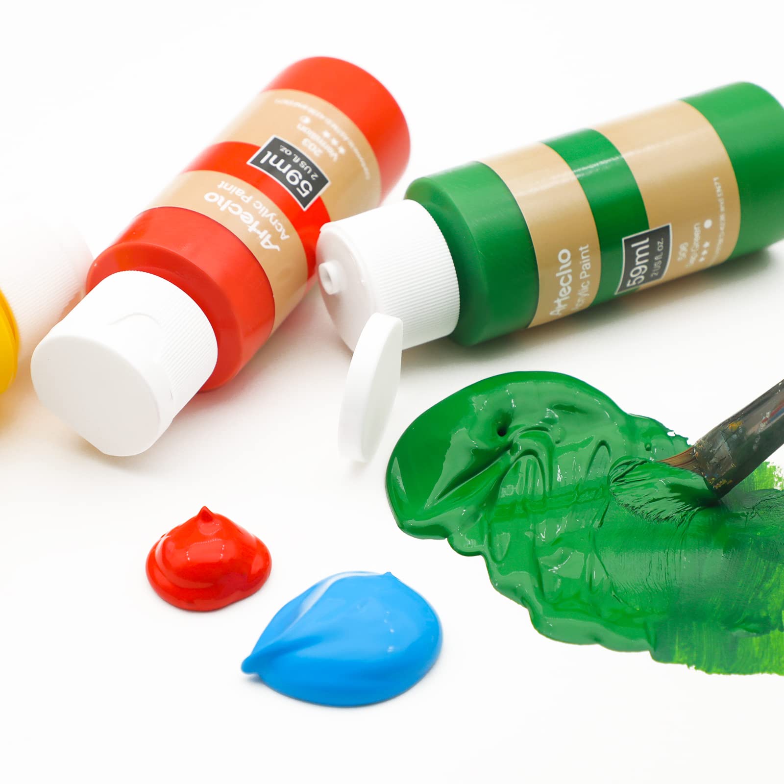 Acrylic Paint 2oz Set #Size_18 Colors (2oz)