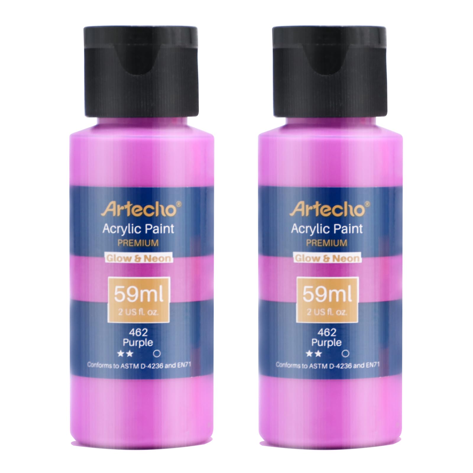 Acrylic Paint 0.7oz Neon Set #Color_Purple