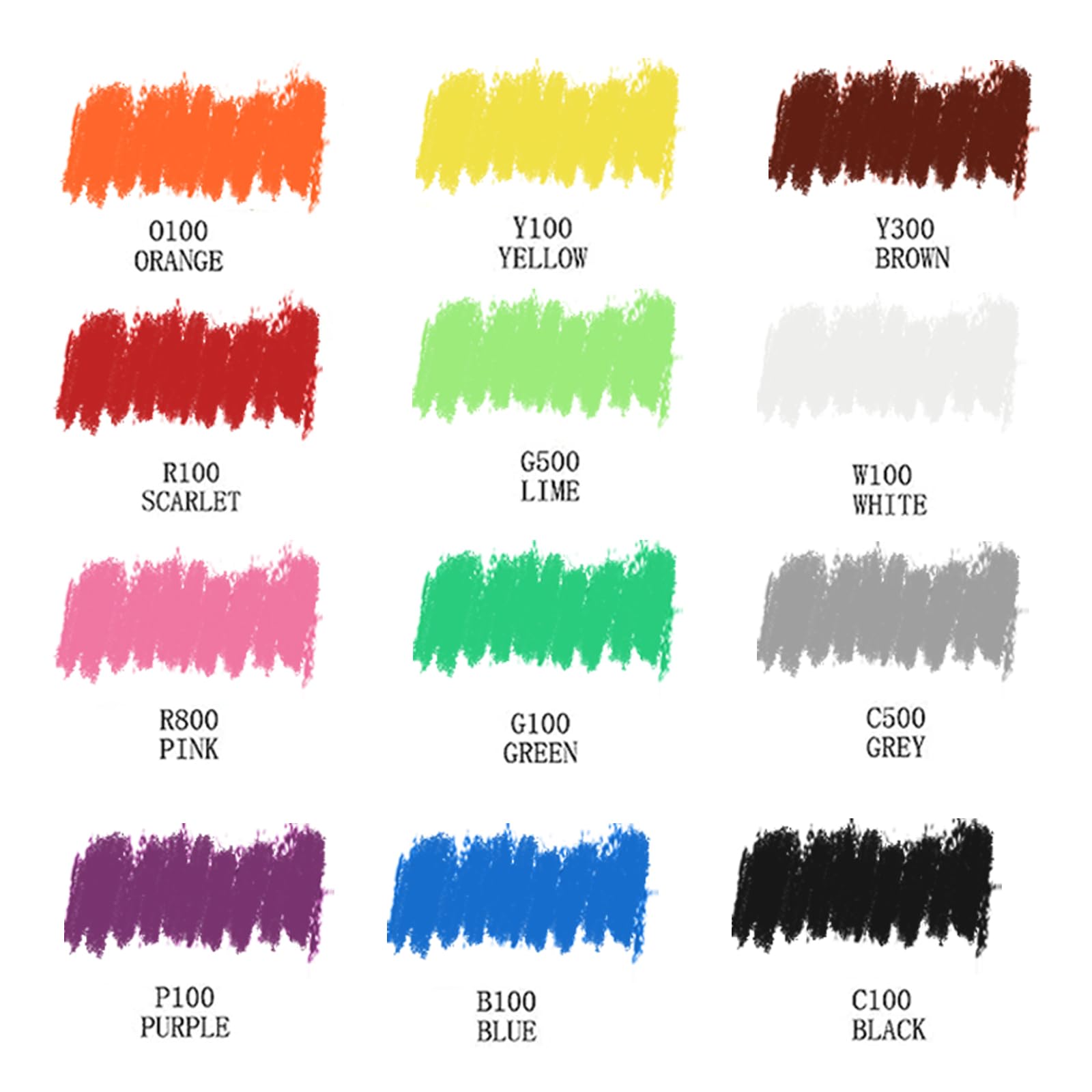 Oil Pastel Set #Size_12 Colors