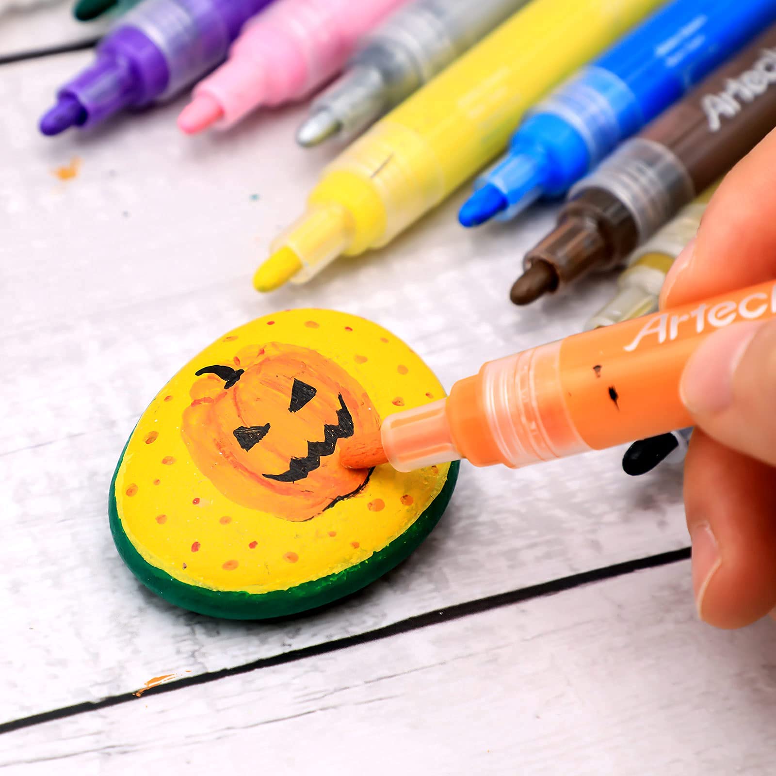 Acrylic Marker 3mm Line #Size_12 Basic Colors
