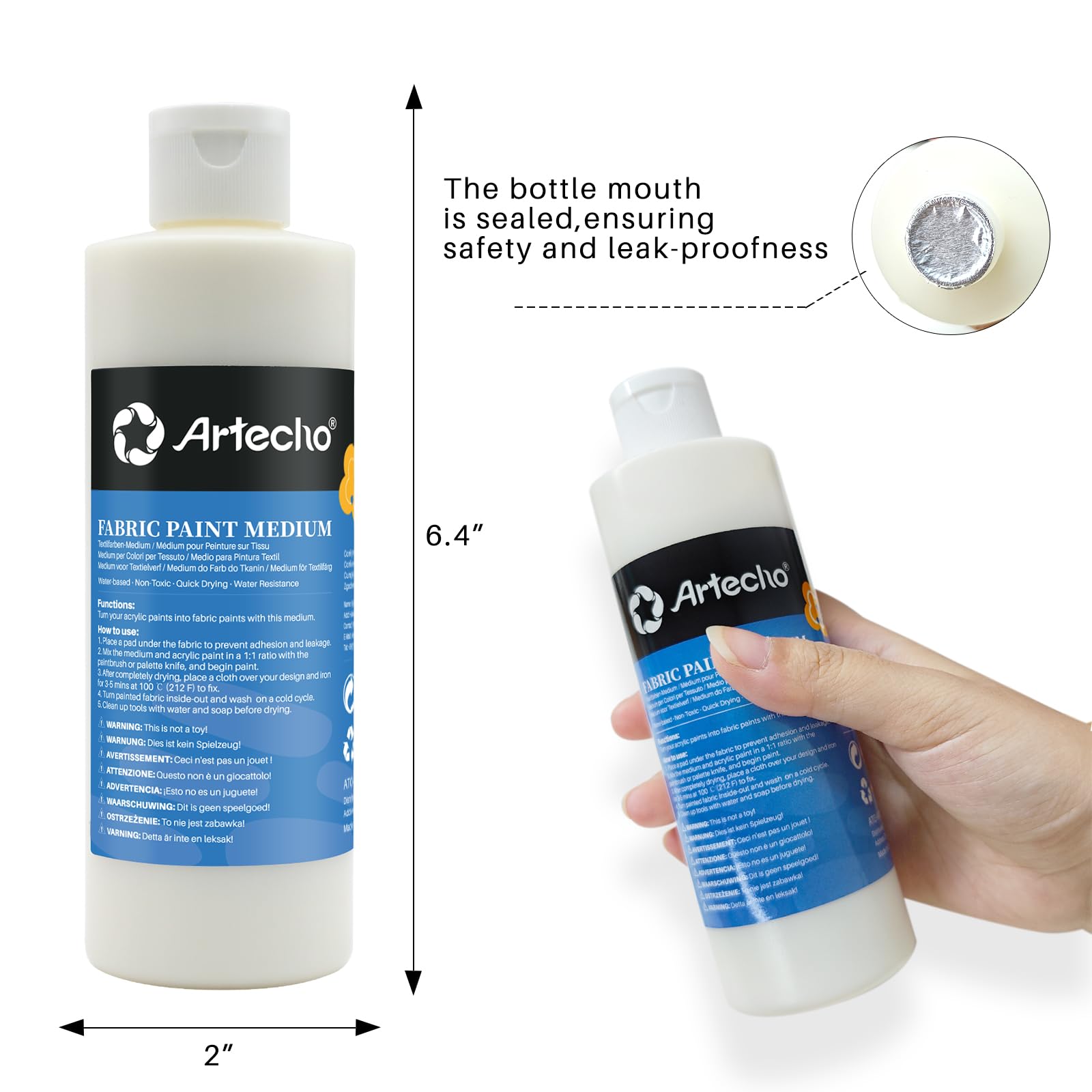 Fabric Medium (8oz / 236ml)