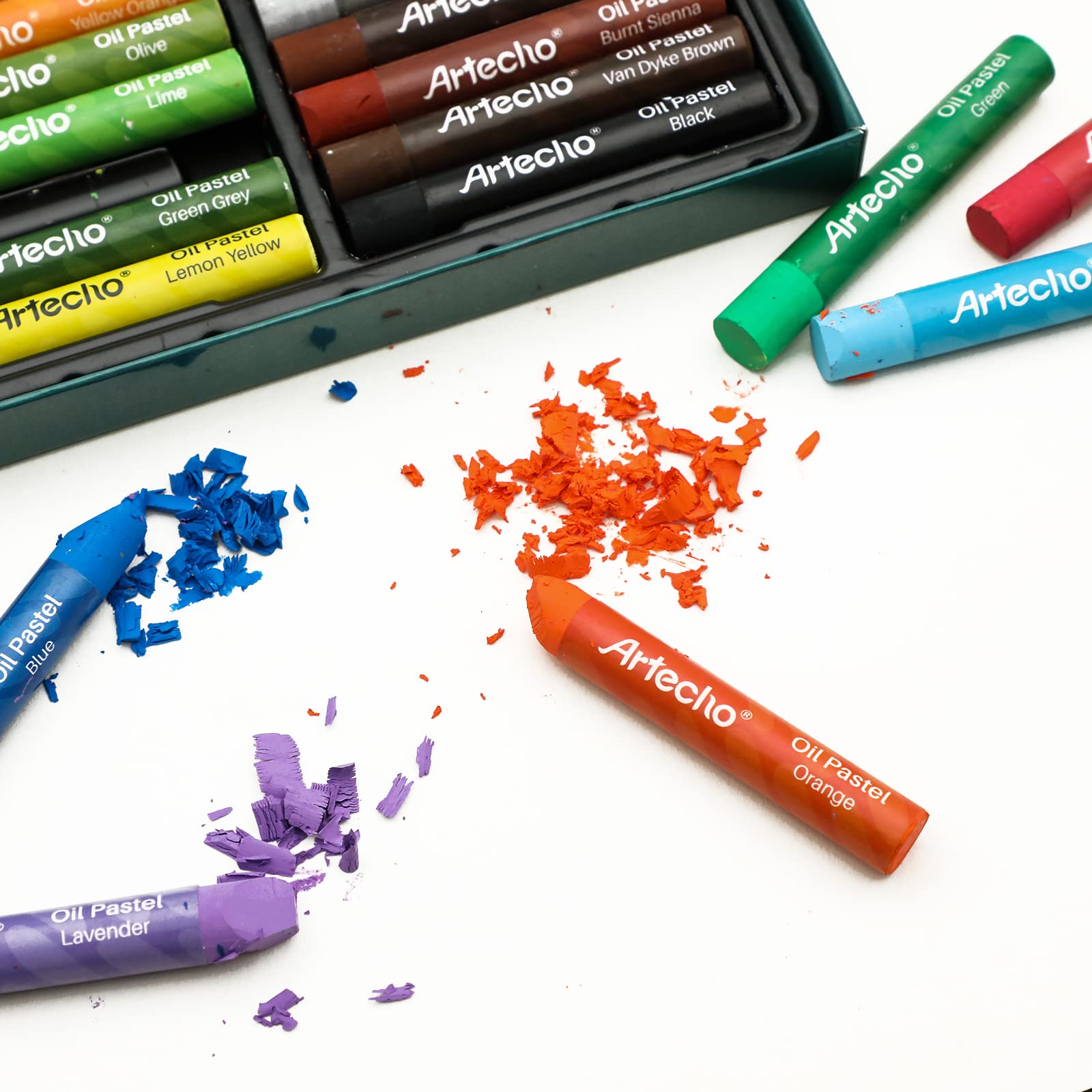 Soft Oil Pastels Set, 72 Colors (10x70mm)