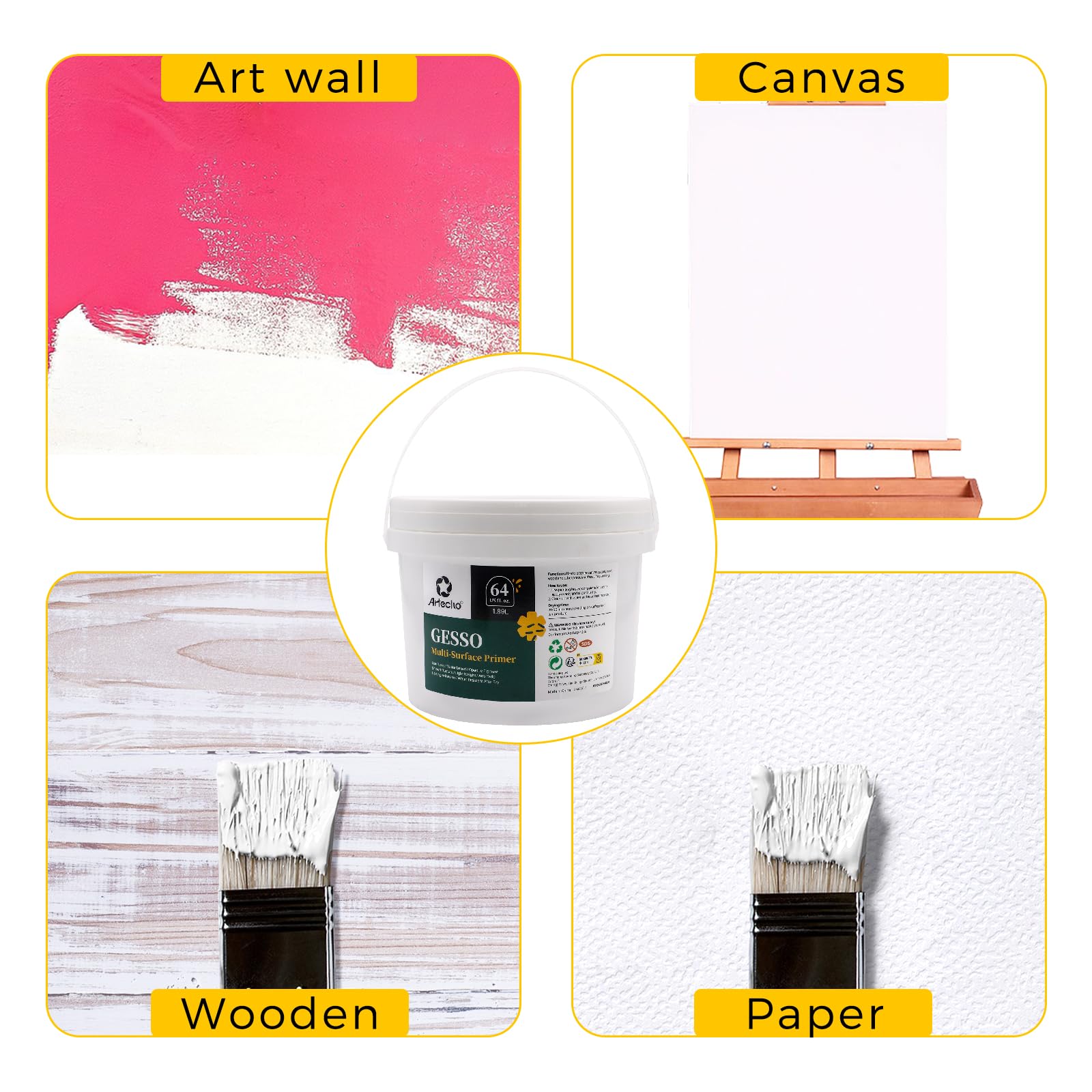 Gesso #Color_White 64oz