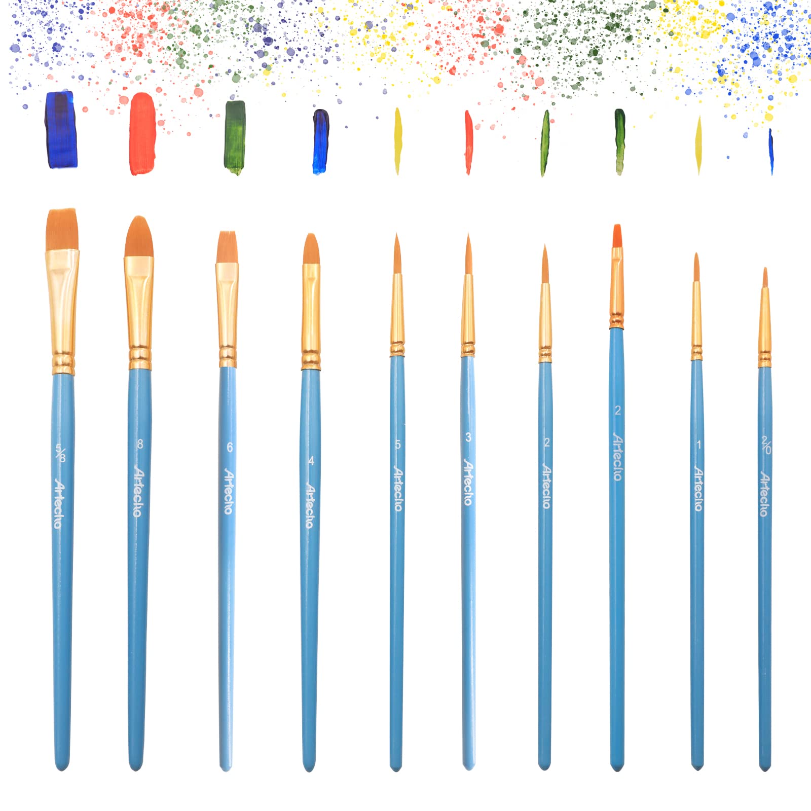 Artist Brush Basic Set #Size_10 PCS-1