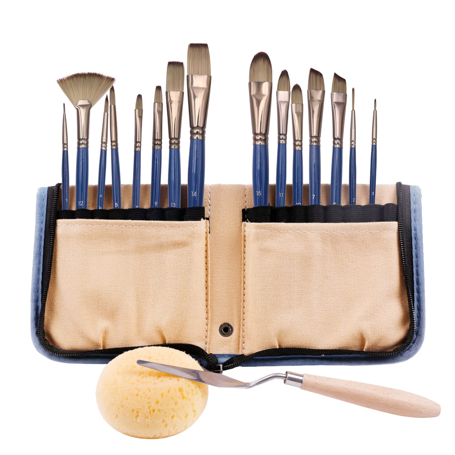 Artist Brush Basic Set #Size_18 PCS Acrylic