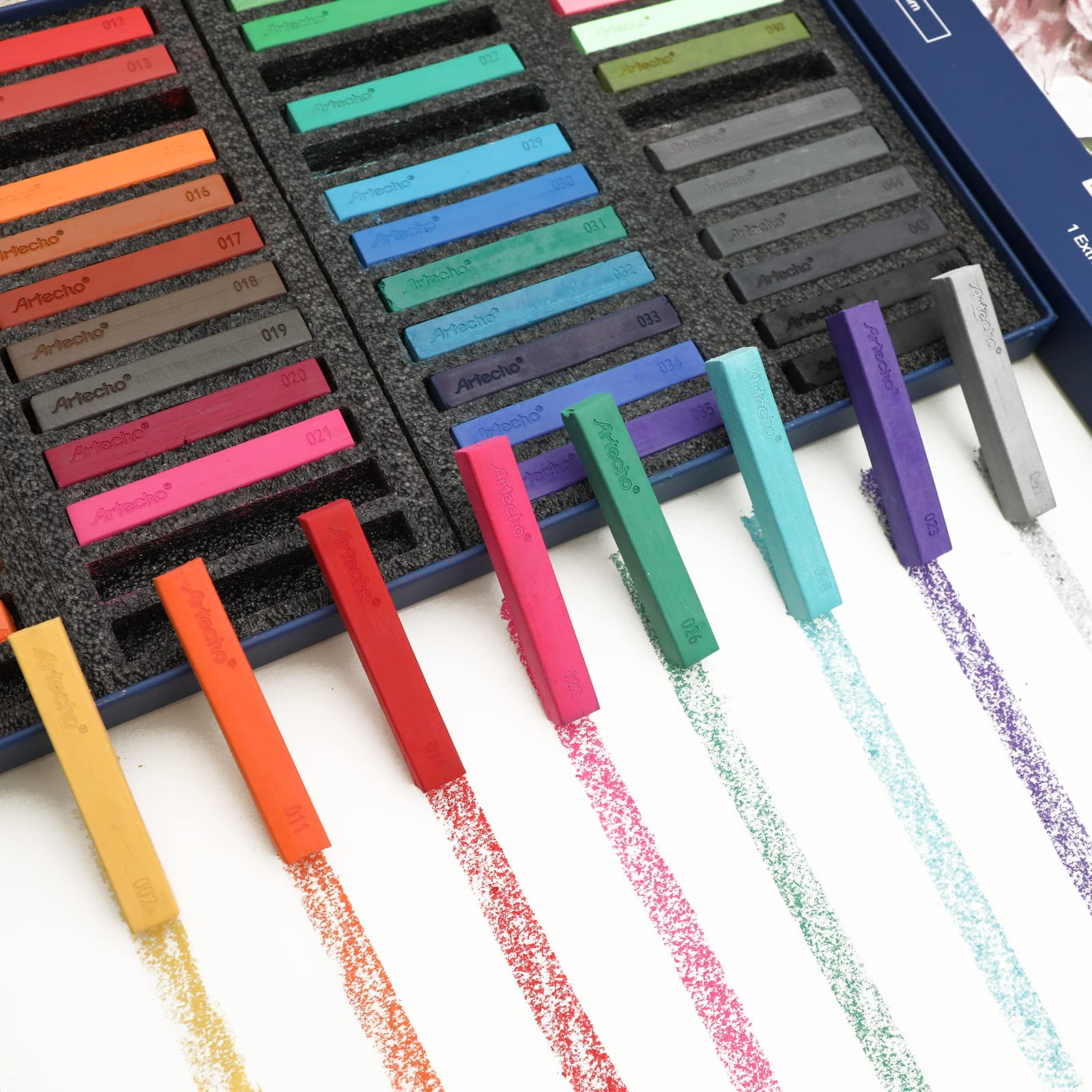 Soft Pastels Set, 48 PCS / 46 Colors