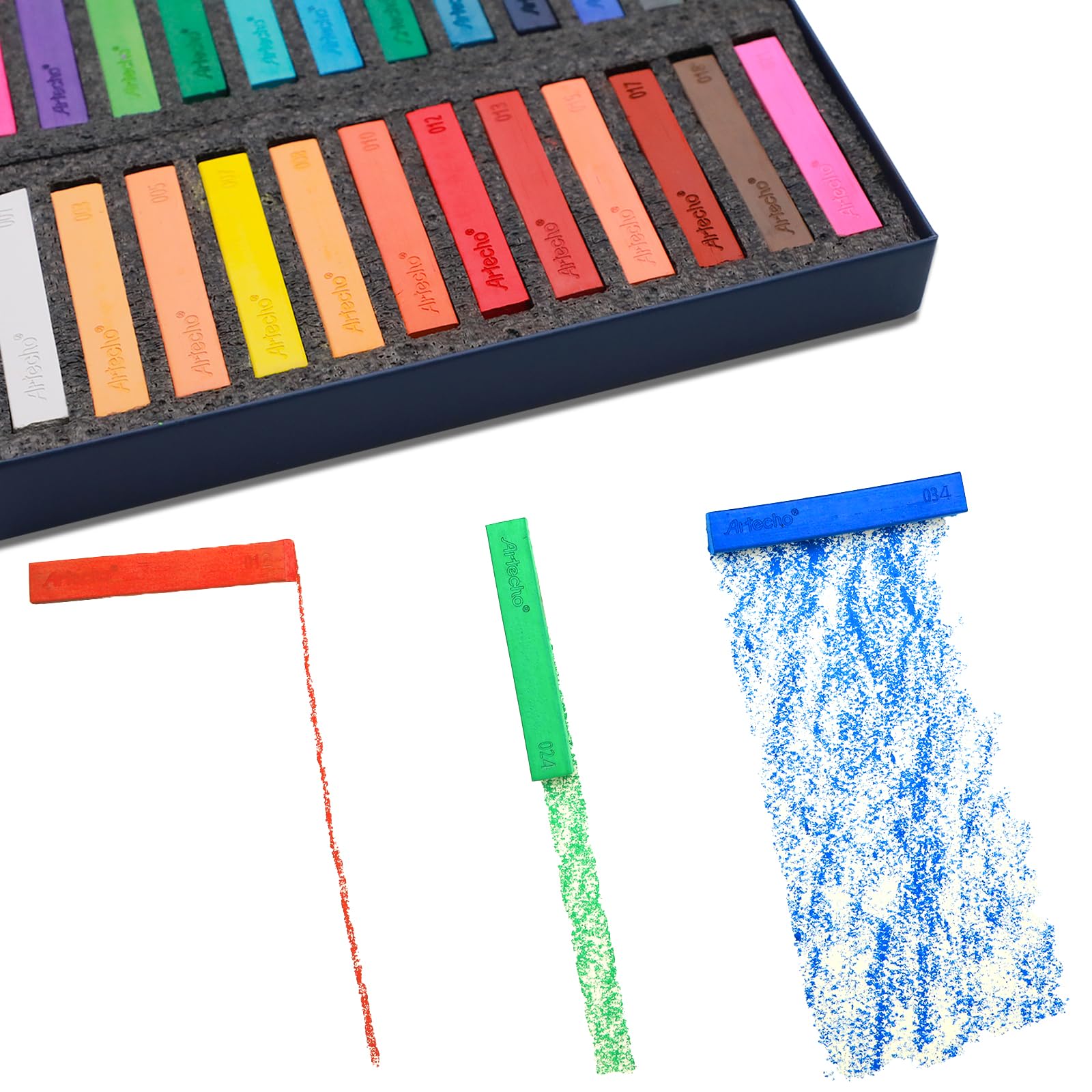 Soft Pastels Set, 24 PCS