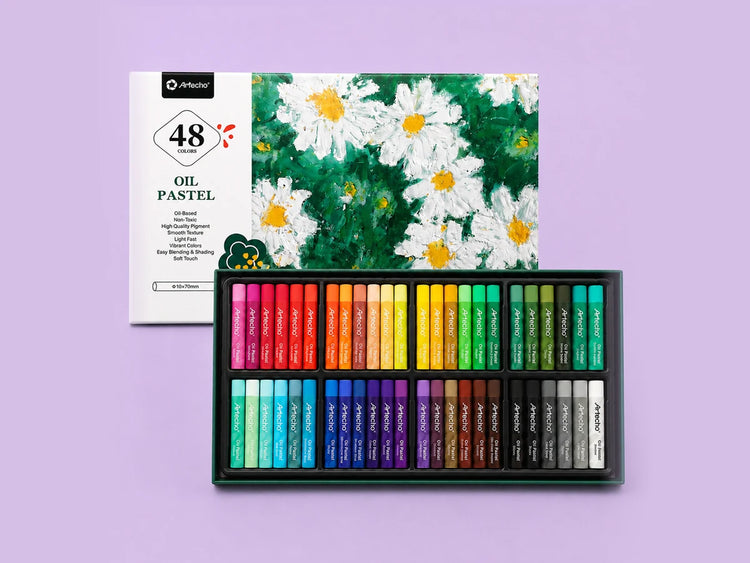 Pastel and clay supplies