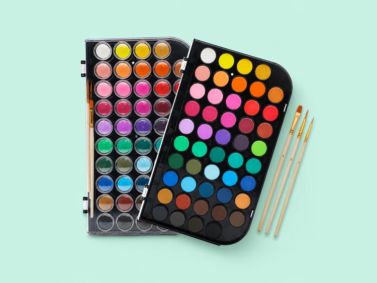 Watercolor supplies