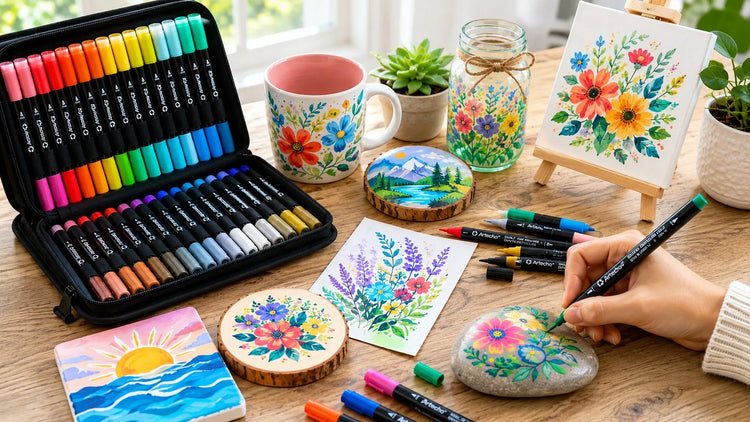 Multi-surface DIY projects with paint markers