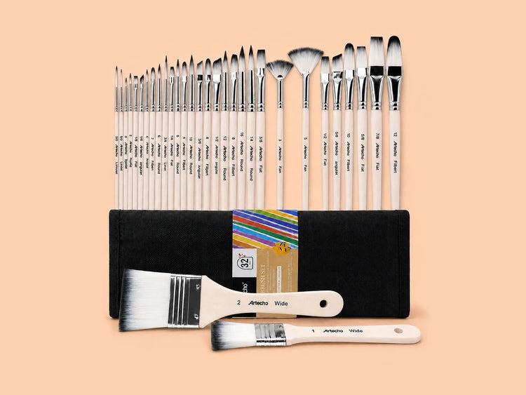 Brushes and art surfaces