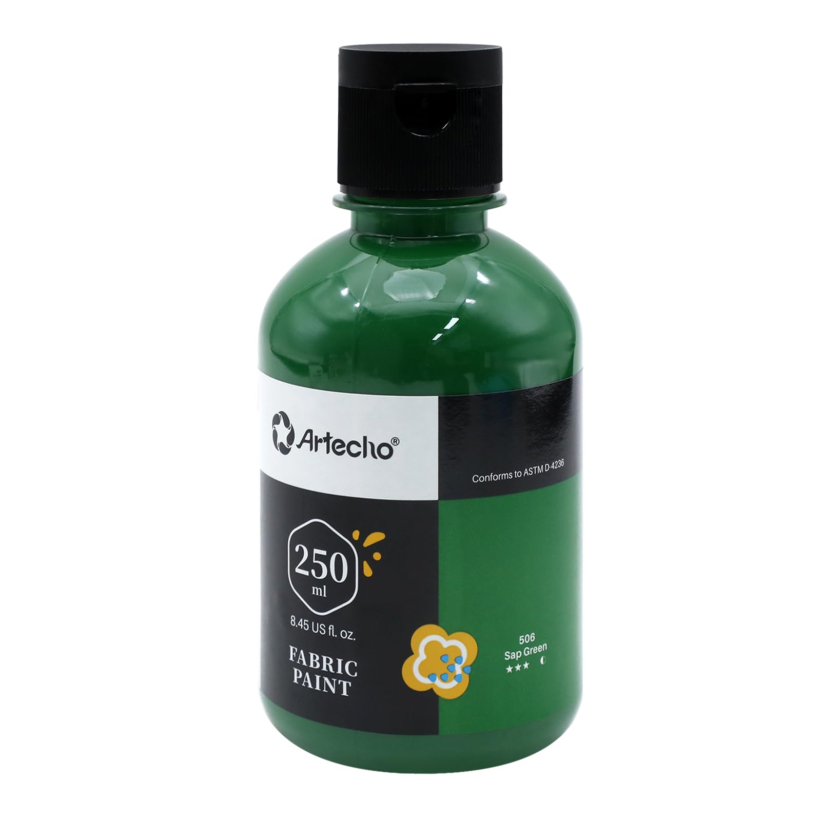 Fabric Paint 250ml #Color_Sap Green