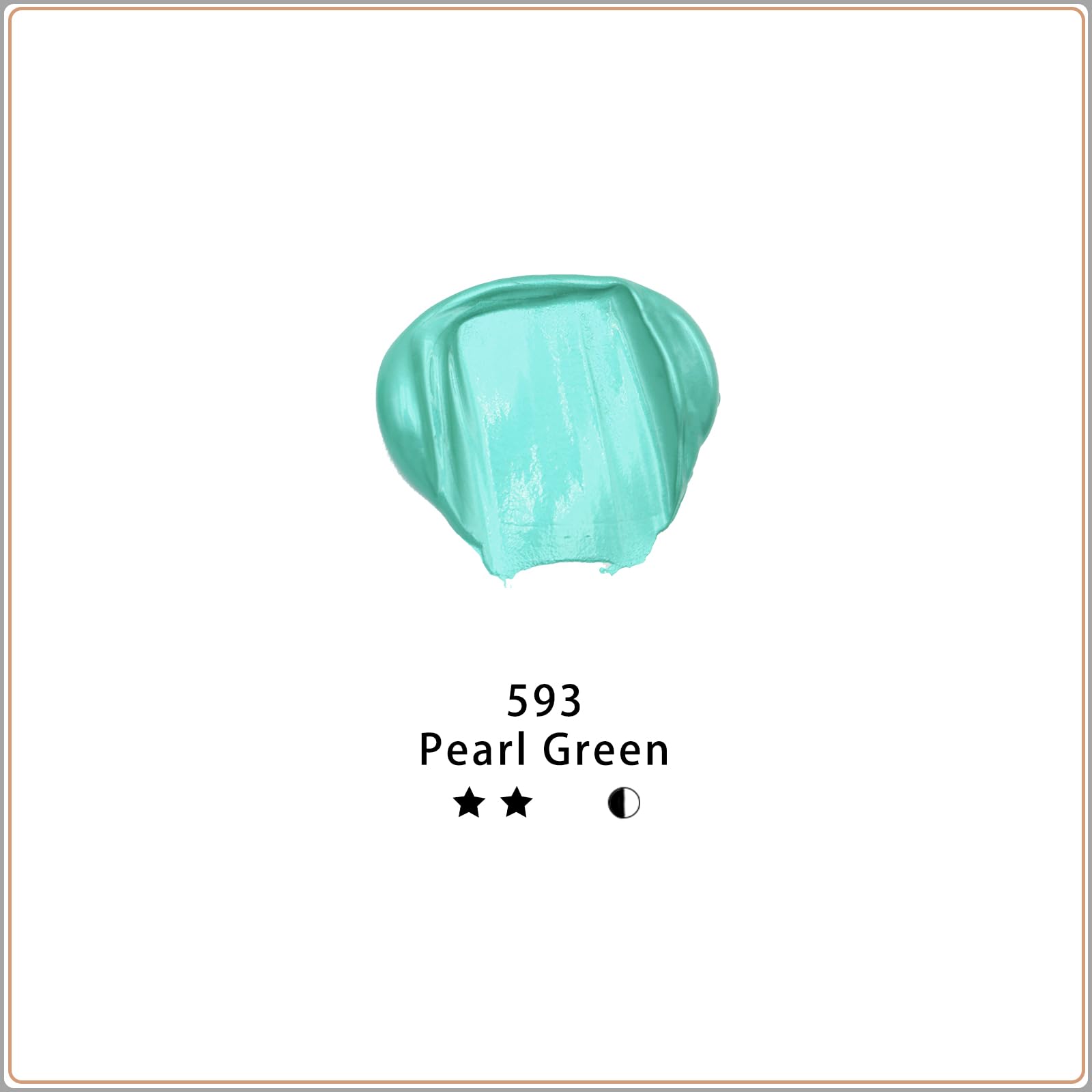 Acrylic Paint 4.05oz #Color_Pearl Green
