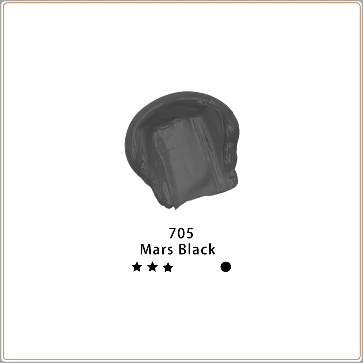 Acrylic Paint 4.05oz #Color_Mars Black