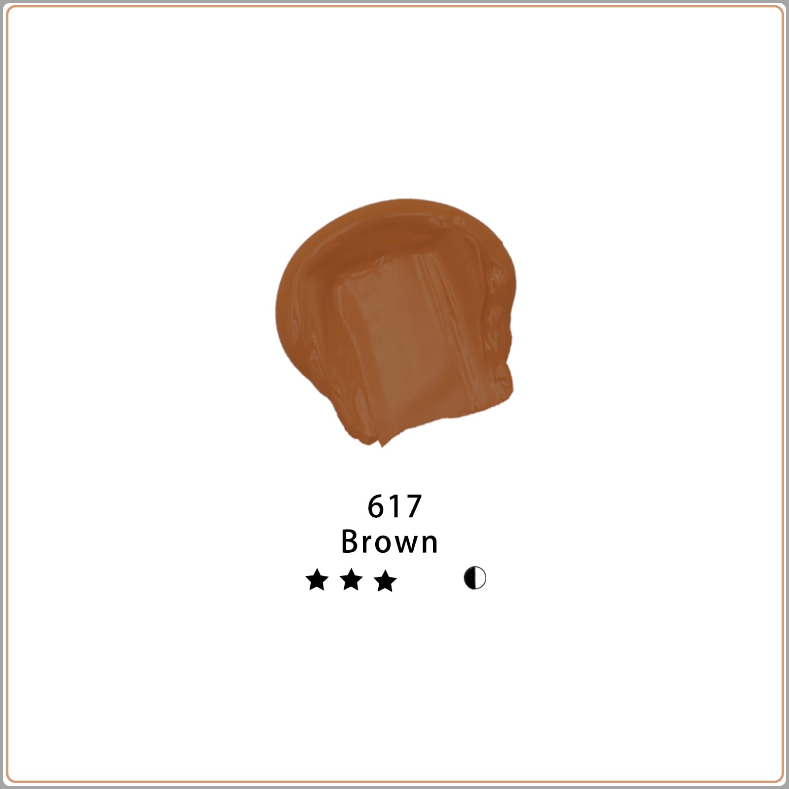 Acrylic Paint 500ml Set #Color_Brown