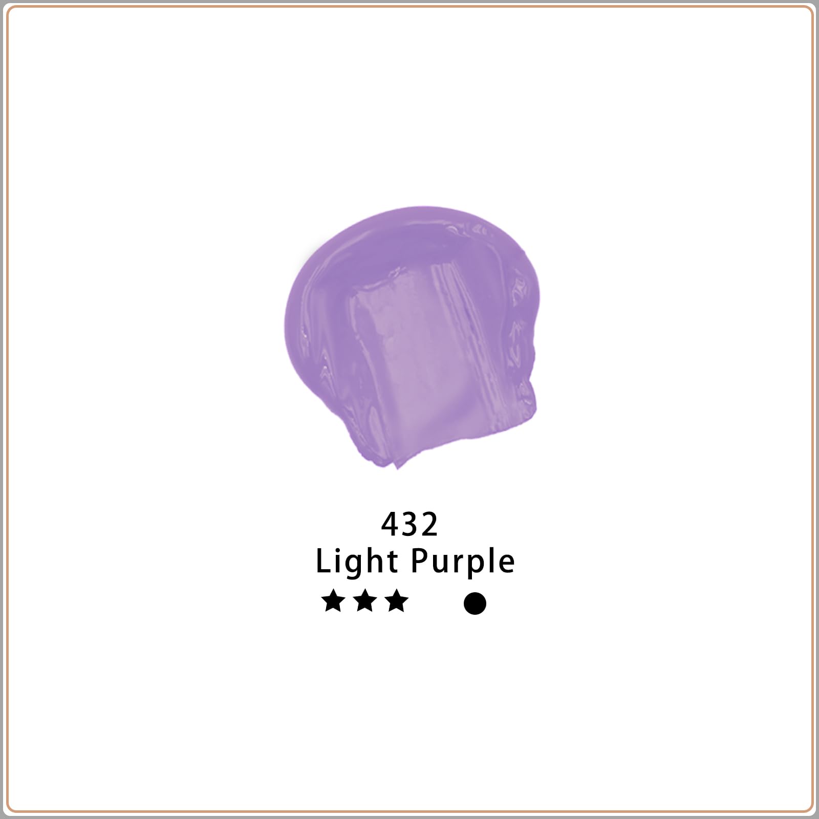 Acrylic Paint 4.05oz #Color_Light Purple