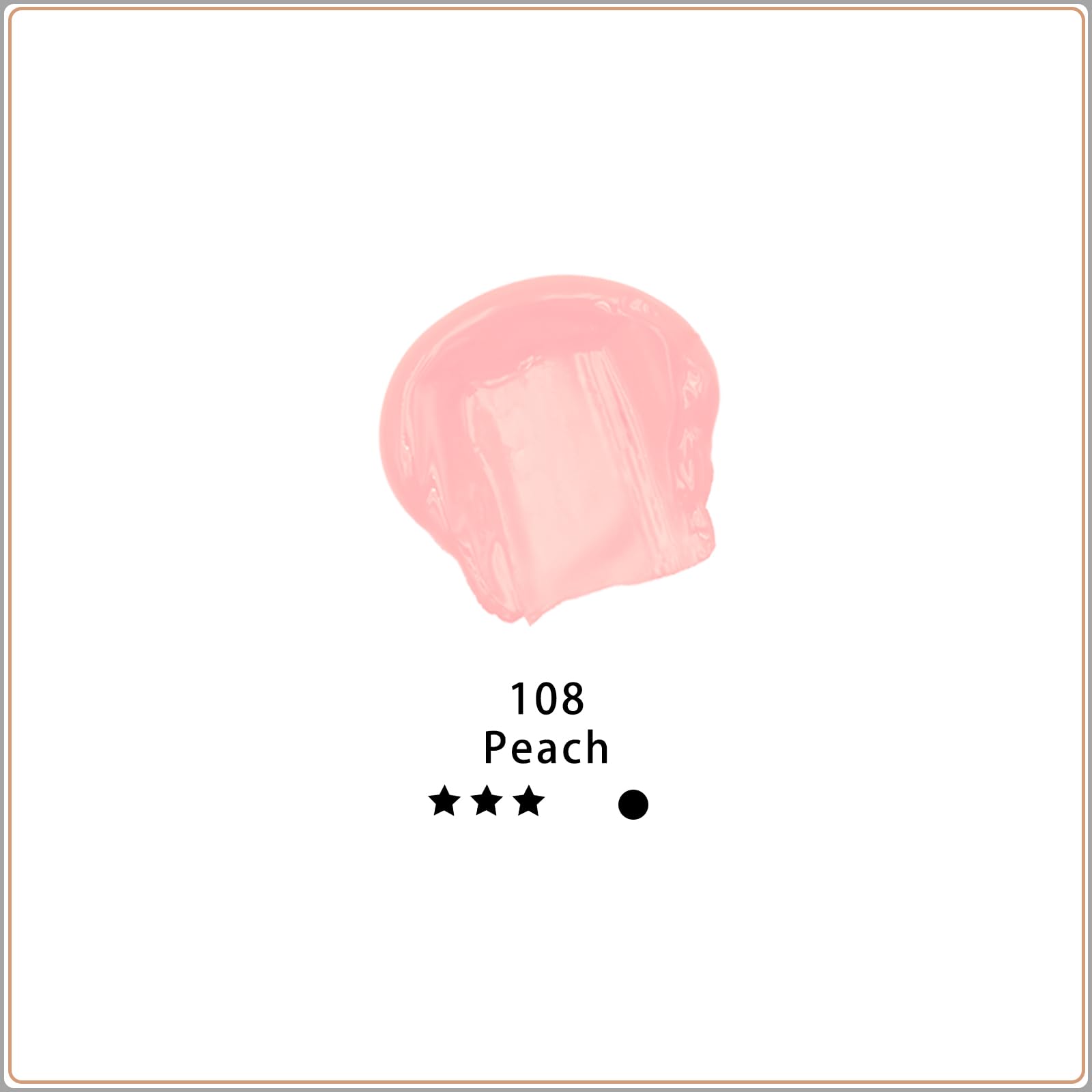 Acrylic Paint 4.05oz #Color_Peach