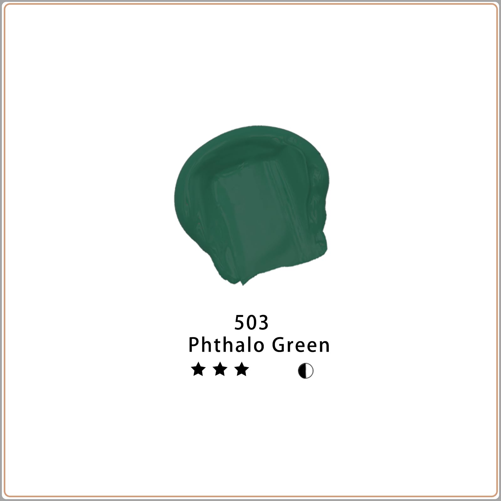 Acrylic Paint 4.05oz #Color_Phthalo Green