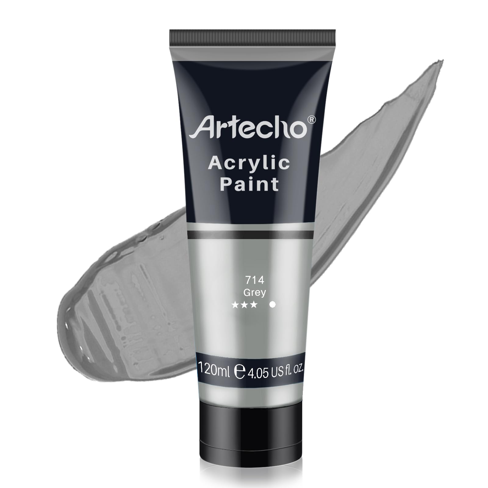Acrylic Paint 4.05oz #Color_Grey