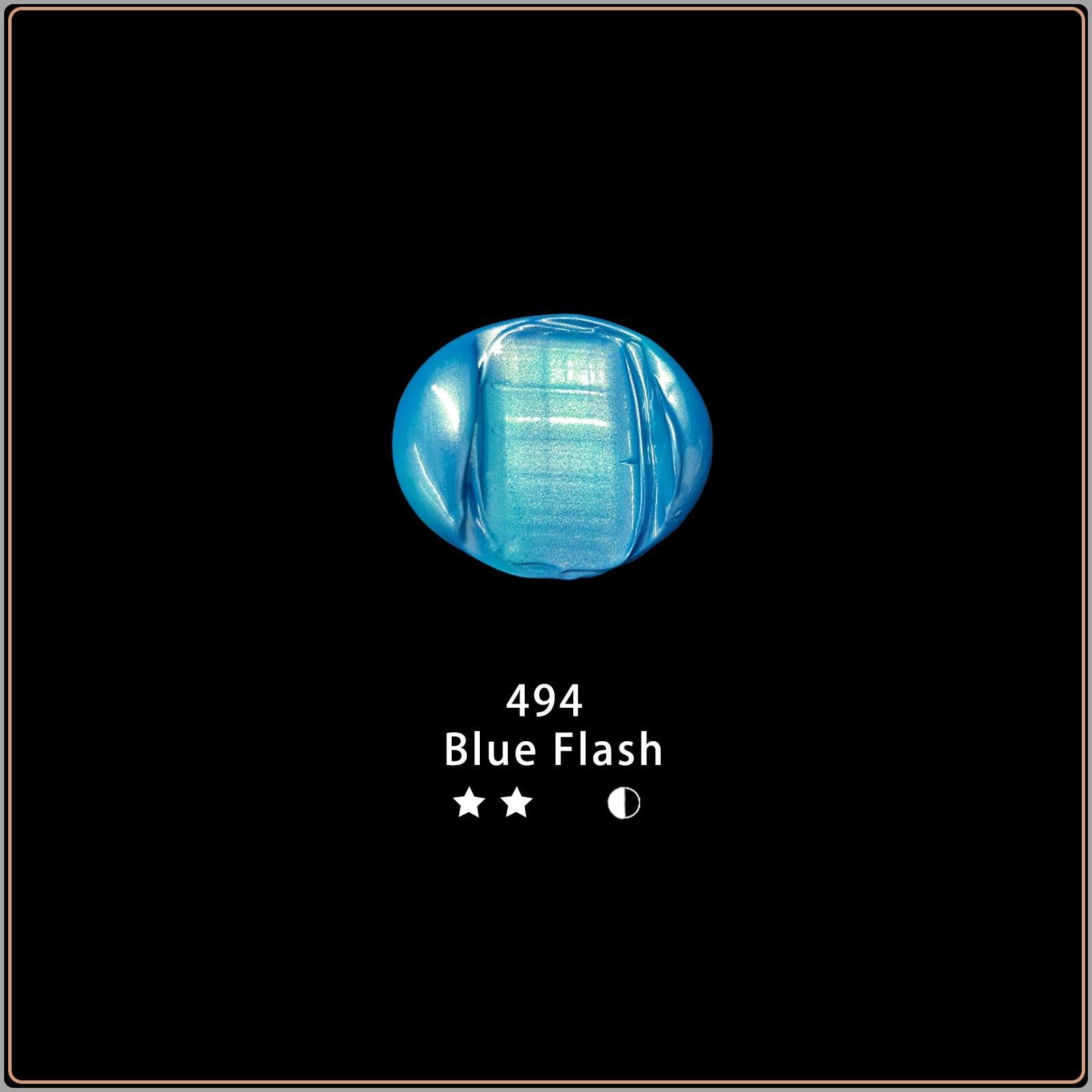Acrylic Paint 4.05oz #Color_Blue Flash