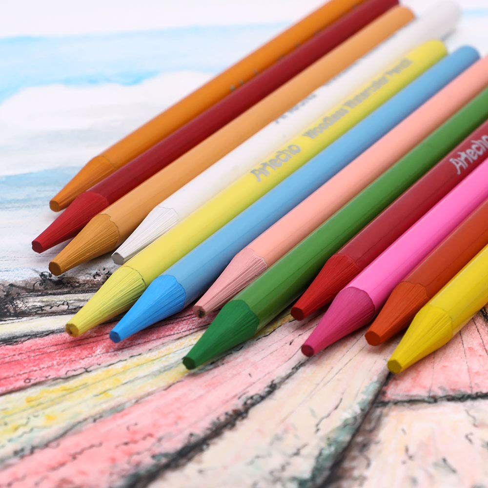 Woodless Pencil Set #Size_24 Colors Watercolor 25 PCS