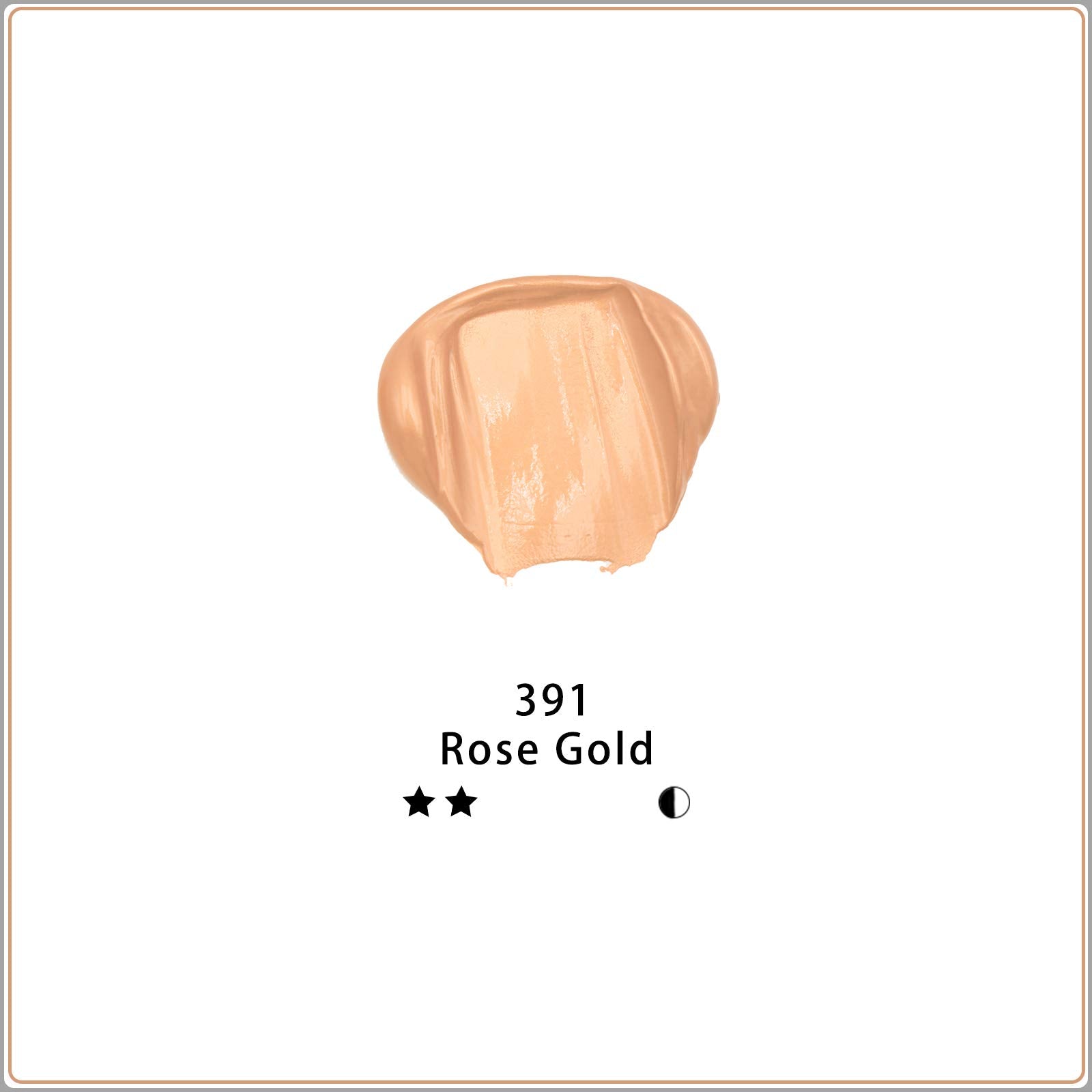 Acrylic Paint 4.05oz #Color_Rose Gold
