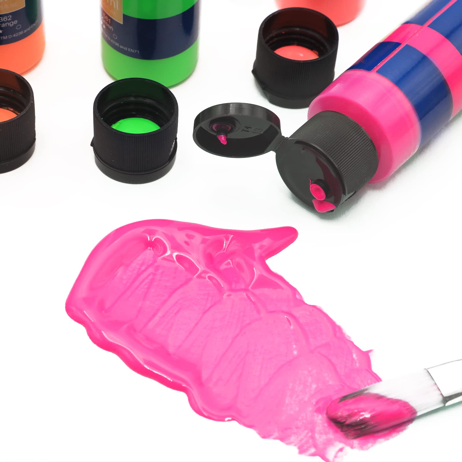 Acrylic Paint 0.7oz Neon Set #Color_Magenta