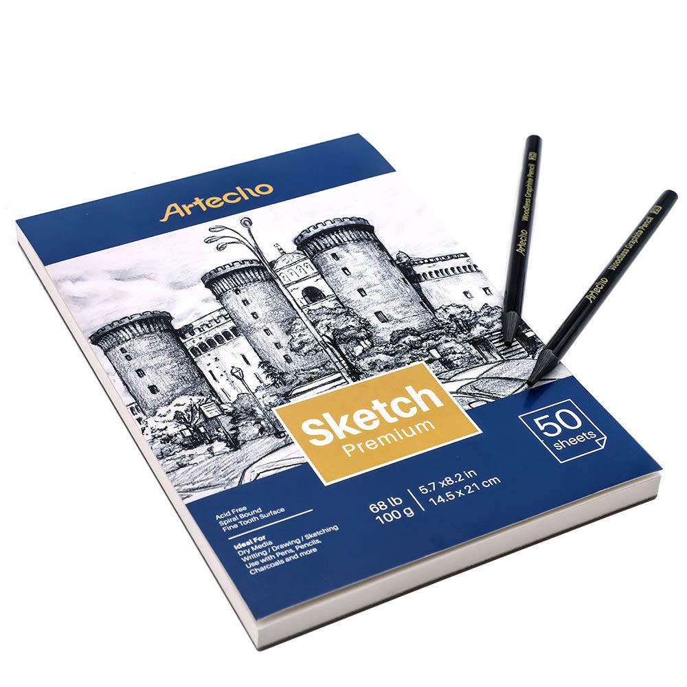 Woodless Pencil Set #Size_24 Colors Watercolor 25 PCS