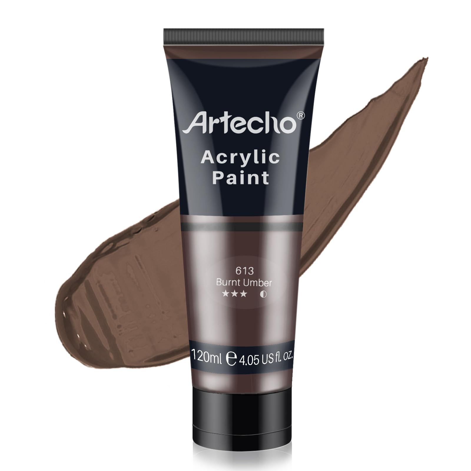 Acrylic Paint 4.05oz #Color_Burnt Umber