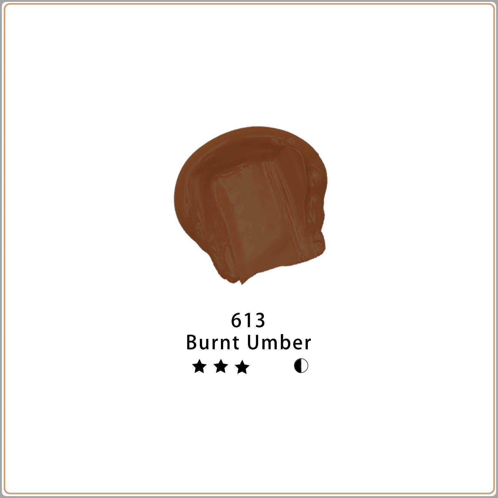 Acrylic Paint 4.05oz #Color_Burnt Umber