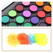 Artecho 48 Colors Watercolor Paint Set, 3 Brushes, 5 Packs