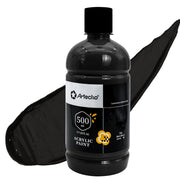 artecho-acrylic-paint-500ml-set - Mars Black