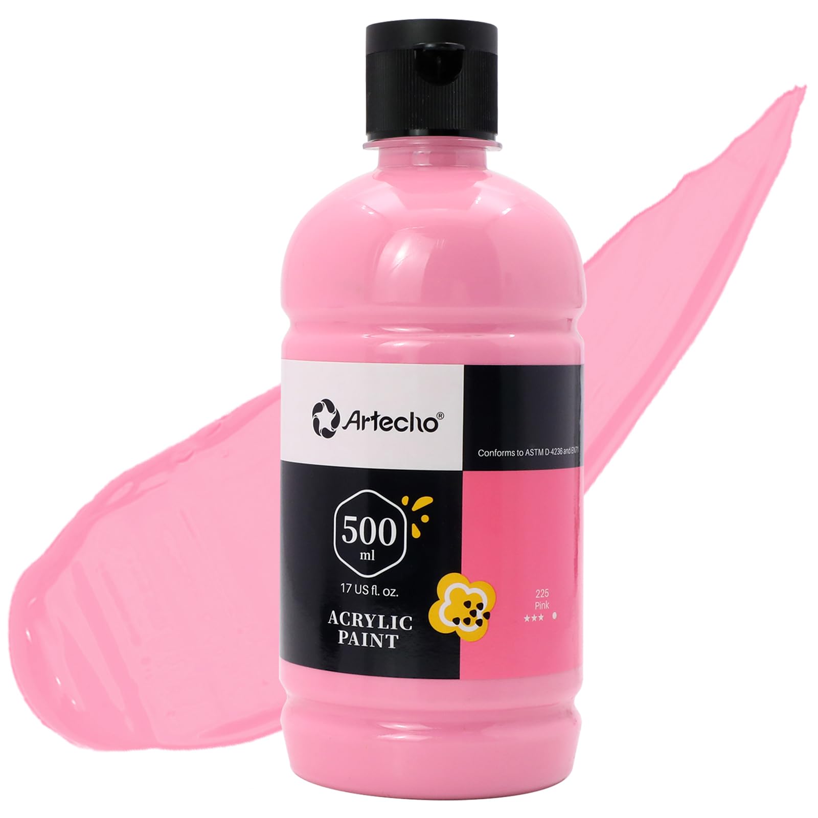 Acrylic Paint 500ml Set #Color_Pink