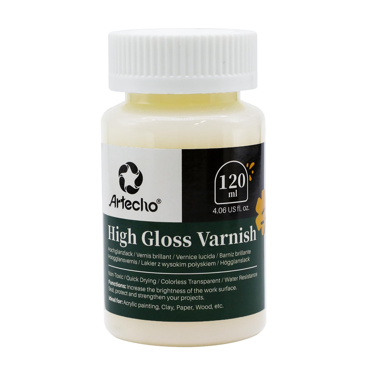 Artecho Gloss Varnish for Acrylic Painting