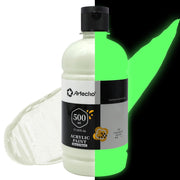 artecho-acrylic-paint-500ml-set - Neutral Glow in the Dark