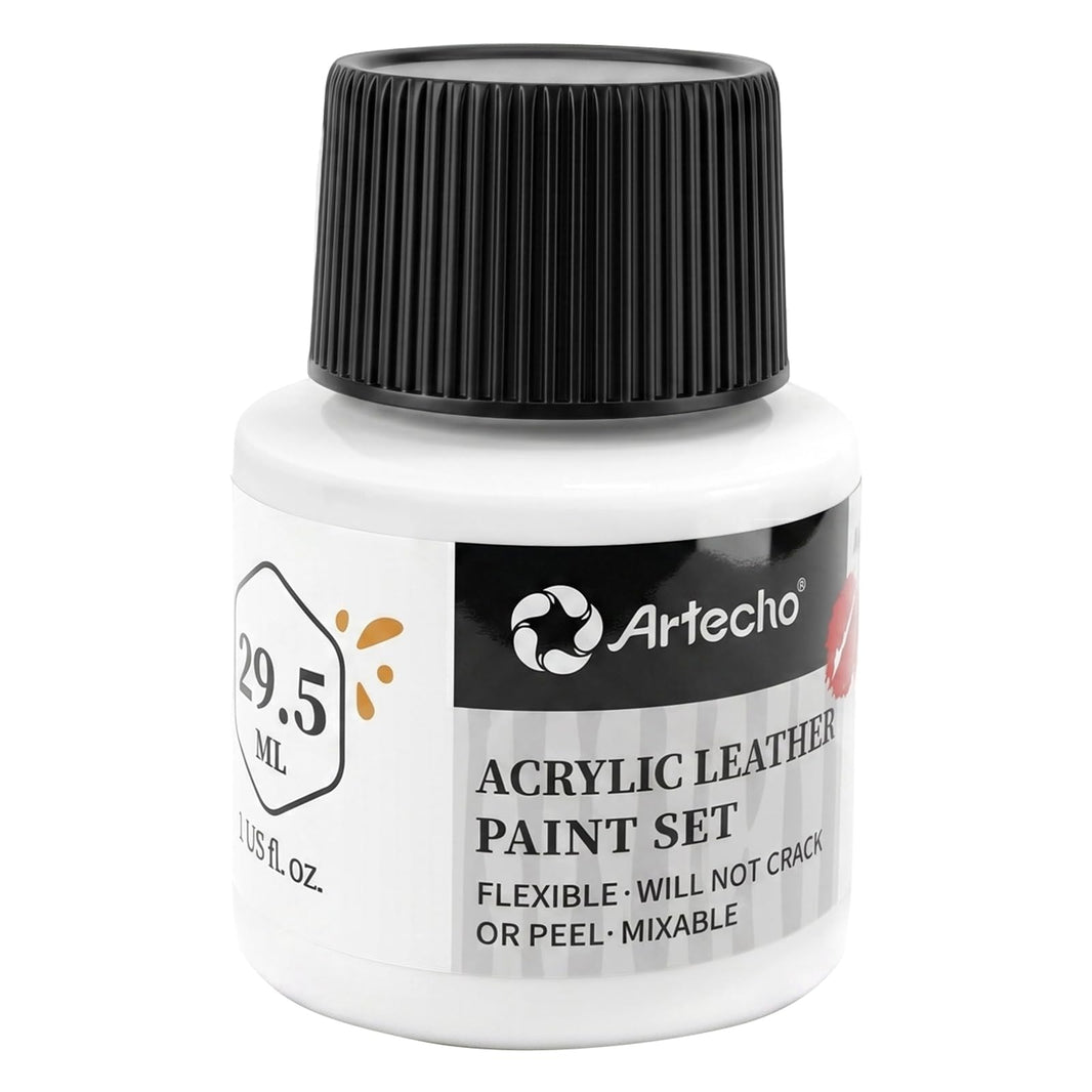 Leather Paint 1oz #Color_White