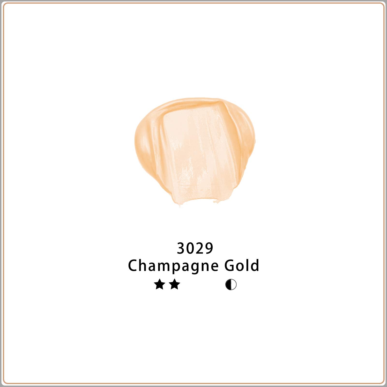 Acrylic Paint 500ml Set #Color_Champagne Gold