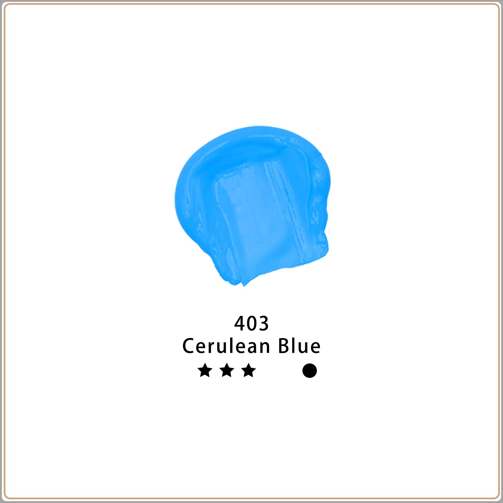 Acrylic Paint 4.05oz #Color_Cerulean Blue