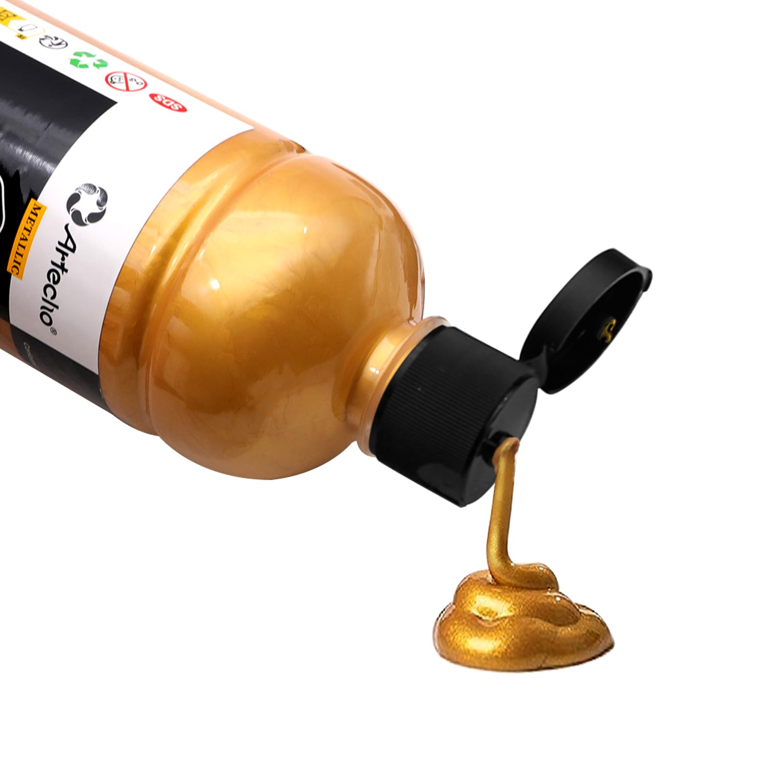 Acrylic Paint 500ml Set #Color_Gold