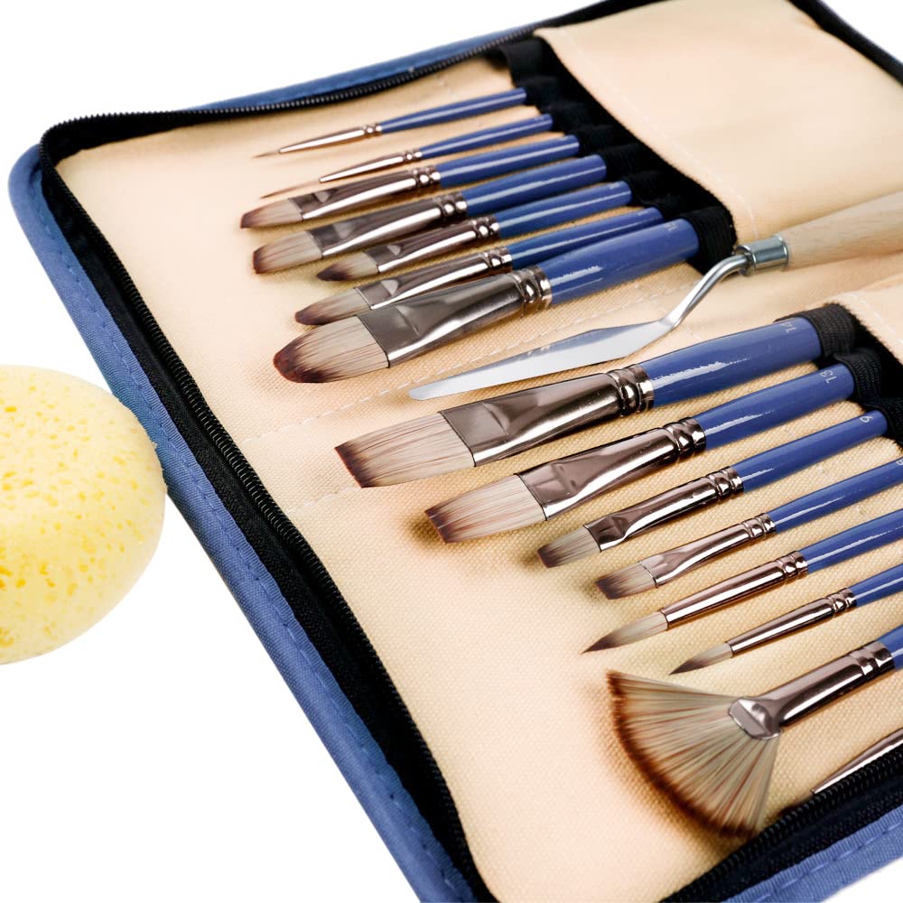 Artist Brush Basic Set #Size_18 PCS Acrylic