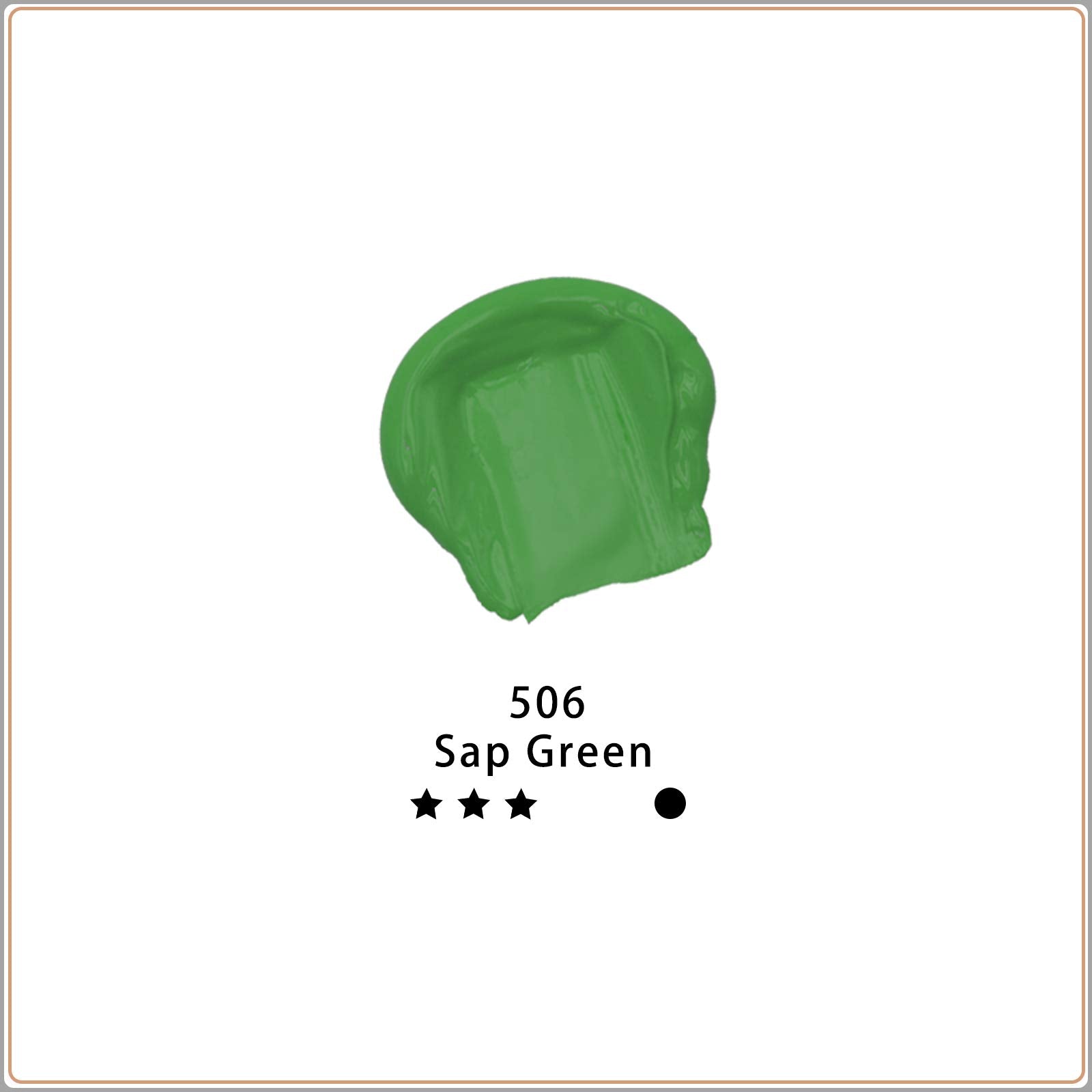 Acrylic Paint 4.05oz #Color_Sap Green