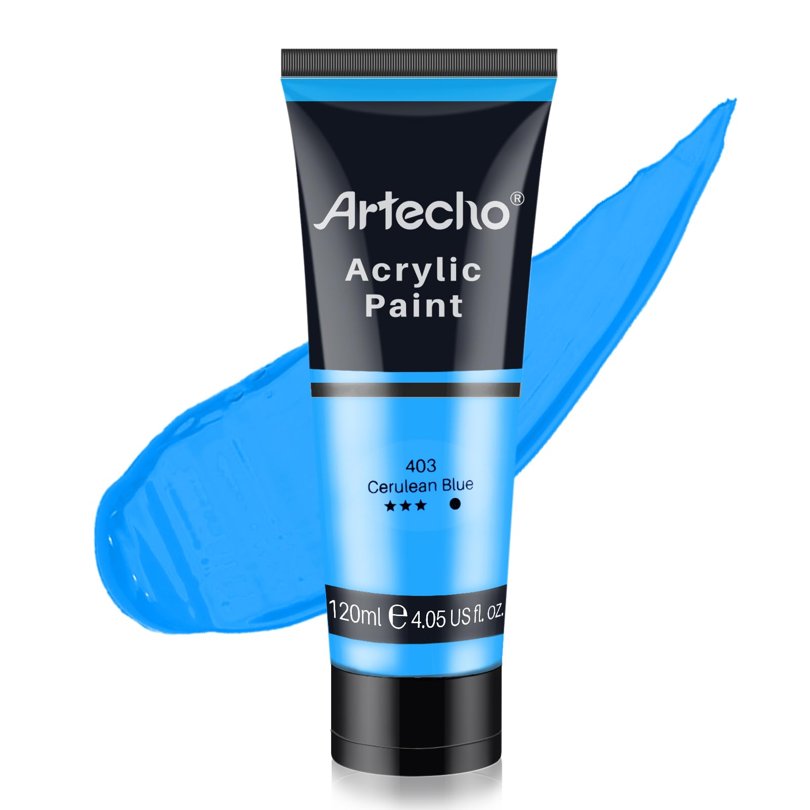 Acrylic Paint 4.05oz #Color_Cerulean Blue