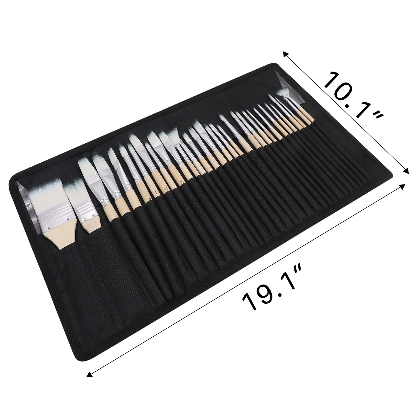 Acrylic Paint Brushes Set, 32 PCS