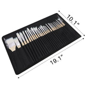 Artecho 32 Pcs Acrylic Paint Brushes Set with Case
