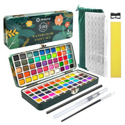 Watercolor Paint Set 100 Colors #Size_100 Metallic Colors