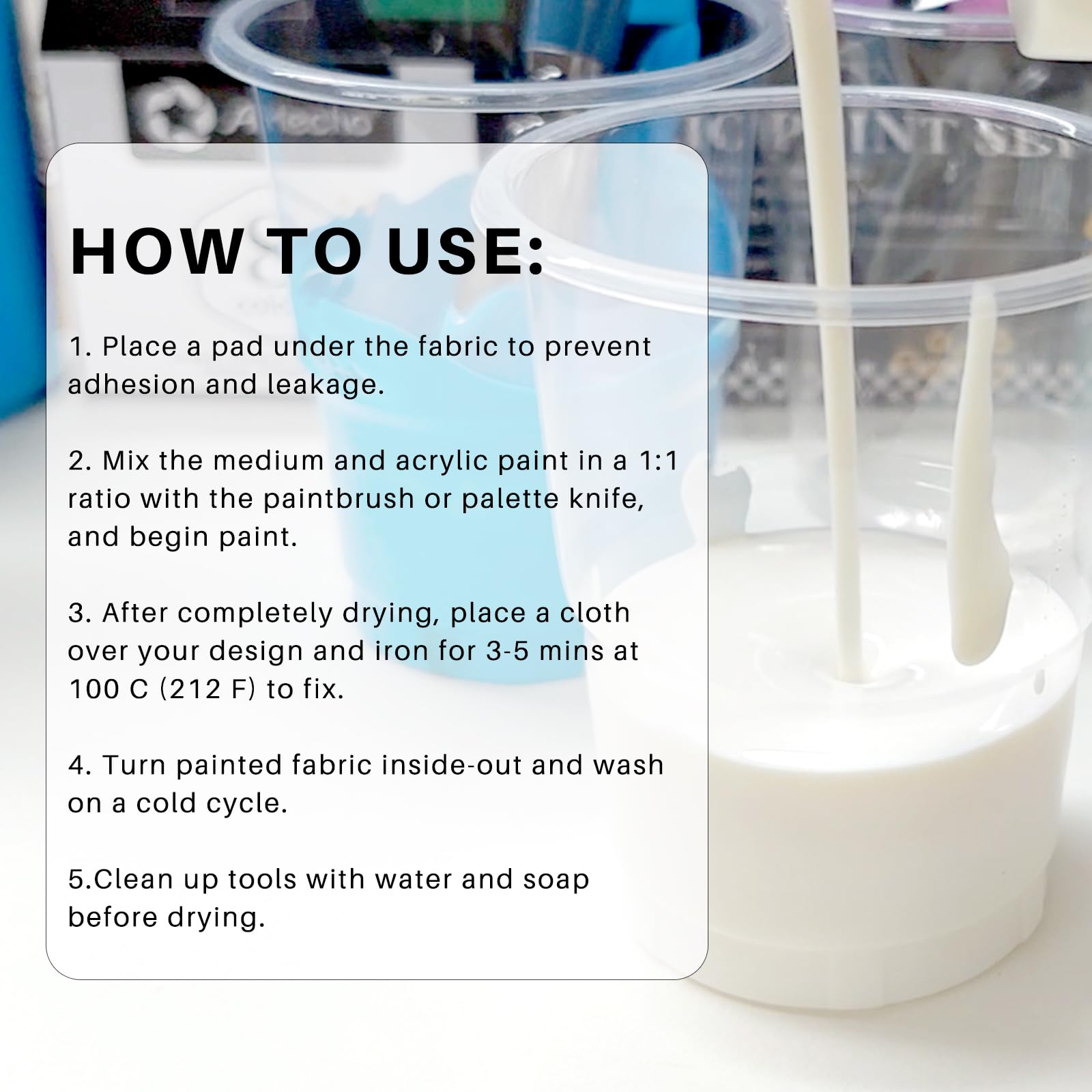 Fabric Medium (8oz / 236ml)